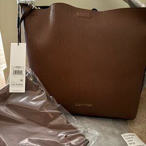 Calvin Klein Brown Handbag